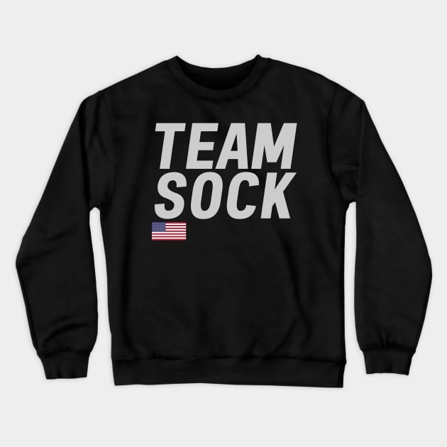 Team Jack Sock Crewneck Sweatshirt by mapreduce